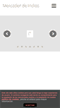 Mobile Screenshot of mercaderdeindias.com